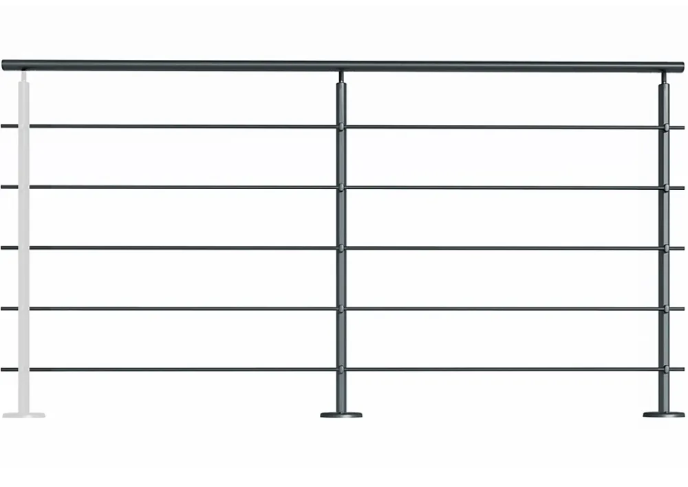 Kordo Pack garde-corps : prêt à poser à plat Prestio ral 7016- Garde-Corps, Balustrade