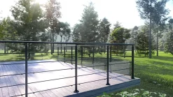 Kordo Pack garde-corps : prêt à poser à plat Prestio ral 9005- Garde-Corps, Balustrade