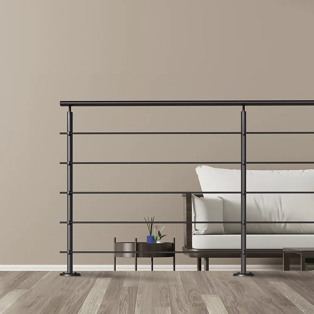 Kordo Pack garde-corps : prêt à poser à plat Prestio ral 9005- Garde-Corps, Balustrade