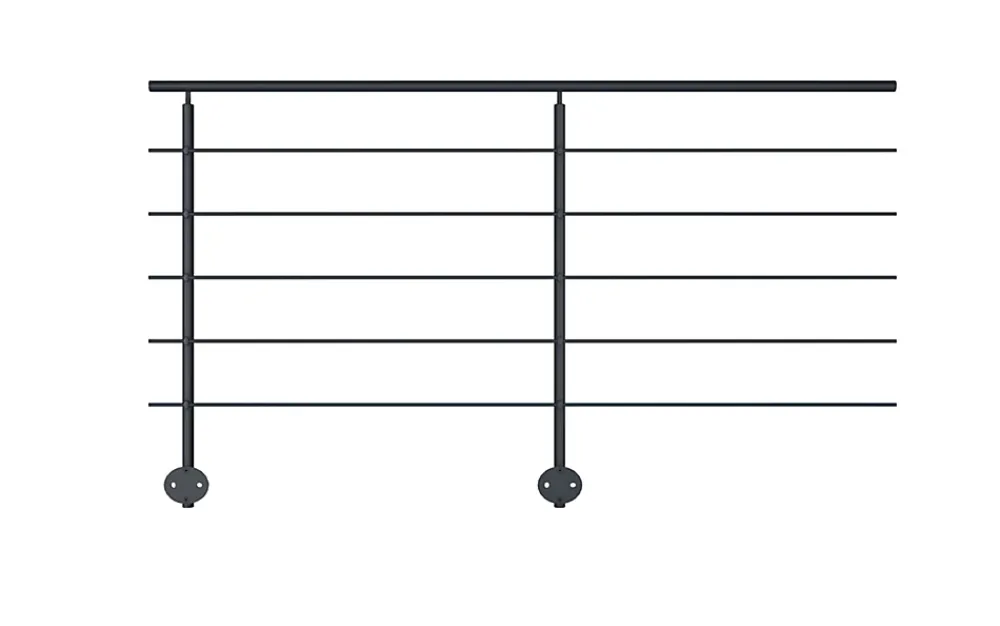 Kordo Pack garde-corps : prêt à poser latéral Prestio ral 7016- Garde-Corps, Balustrade