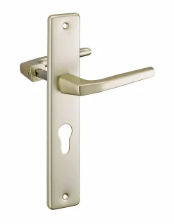 Thirard Poignée De Porte<Paire de béquilles pour porte, carré 8mm + 1 plaque carré 8 x 56mm, trou de cylindre -