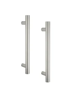 Thirard Paire de poignée pour porte battante, entr'axe 300mm, inox -- Poignée De Porte