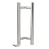 Klose Besser Poignée De Porte Extérieure<Paire de Poignées de Tirage / Bâton Maréchal - 1800 mm - "Oblique"- Inox 316 .