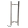 Klose Besser Paire de Poignées de Tirage "" / Bâton Maréchal - 400 mm- "Oblique "- Inox 316 -- Poignée De Porte Extérieure