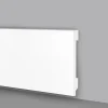 Eternal Parquet Plinthe Bois|Plinthe Bois<Palette 76ml Plinthe BLANCHE Presse-étoupe carré 100x15x2000mm en POLYMÈRES - Polystructuré