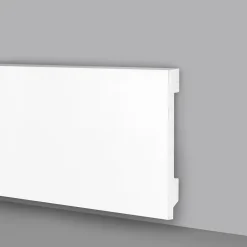 Eternal Parquet Plinthe Bois|Plinthe Bois<Palette 76ml Plinthe BLANCHE Presse-étoupe carré 100x15x2000mm en POLYMÈRES - Polystructuré