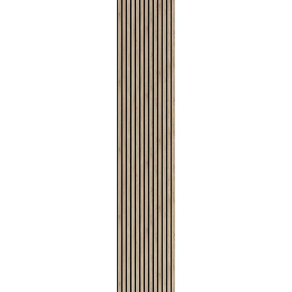 Protocole Pro Panneau acoustique décoratif BELLA HAIR en MDF premium, feutrine acoustique, 600 x 3 mm.- Panneau Décoratif En Bois