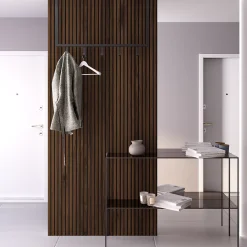 Protocole Pro Panneau acoustique décoratif BELLA HAIR en MDF premium avec support feutrine, design vertical élégant, réduit les réverbérations.- Panneau Décoratif En Bois