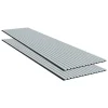 Ps Global Company Panneau Tasseau Bois<Panneau Acoustique 21mm - Gris Cuir - Feutrine Noire - 240x60cm - Lot de 2