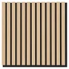 Seven Design Panneau Tasseau Bois<Panneau Acoustique Moody, Marron, MDF, 52x2,2x52 cm,