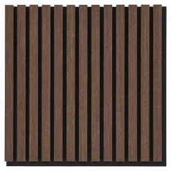 Seven Design Panneau Tasseau Bois<Panneau Acoustique Moody 1, Marron, MDF, 52x2,2x52 cm,
