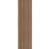 Brand Home Deluxe Panneau acoustique SONIC - 240 x 40 cm- Panneau Décoratif En Bois