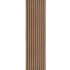 Brand Home Deluxe Panneau acoustique SONIC - 240 x 40 cm- Panneau Décoratif En Bois