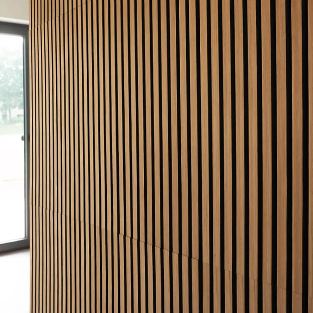 Brand Home Deluxe Panneau acoustique SONIC - 240 x 40 cm- Panneau Décoratif En Bois