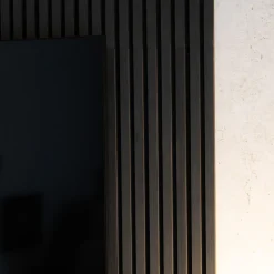 Brand Home Deluxe Panneau acoustique SONIC Black Oak Quantité : 9- Panneau Décoratif En Bois