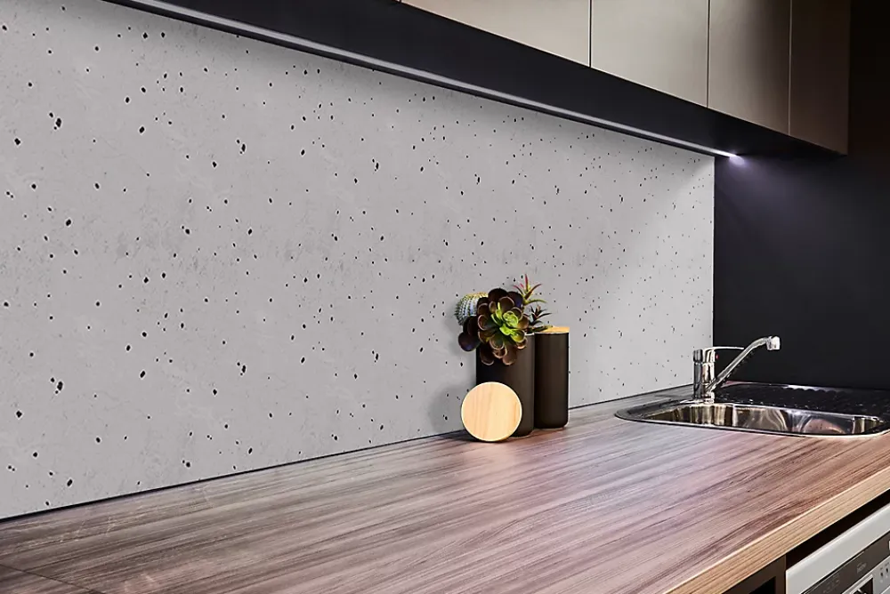 Tulup Panneau Mural Décoratif<Panneau autocollant 100x50 cm Béton architectural 1 pcs