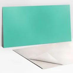 Tulup Panneau autocollant 100x50 cm Couleur turquoise 1 pcs- Panneau Mural Décoratif
