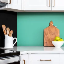 Tulup Panneau autocollant 100x50 cm Couleur turquoise 1 pcs- Panneau Mural Décoratif