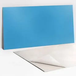 Tulup Panneau Mural Décoratif<Panneau autocollant 100x50 cm Couleur bleue 1 pcs