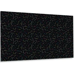 Tulup Panneau autocollant 100x50 cm Lignes colorées 1 pcs- Panneau Mural Décoratif