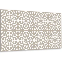 Tulup Panneau Mural Décoratif<Panneau autocollant 100x50 cm Thèmes de cartes 1 pcs