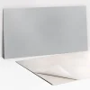 Tulup Panneau autocollant 100x50 cm Couleur gris 1 pcs- Panneau Mural Décoratif