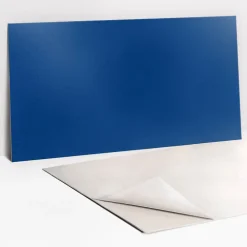 Tulup Panneau Mural Décoratif<Panneau autocollant 100x50 cm Couleur bleue 1 pcs