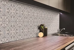 Tulup Panneau Mural Décoratif<Panneau autocollant 100x50 cm Graphisme floral 1 pcs