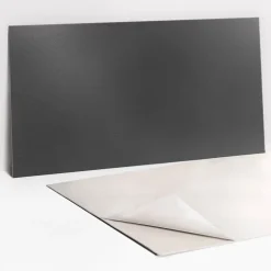 Tulup Panneau autocollant 100x50 cm Couleur gris 1 pcs- Panneau Mural Décoratif