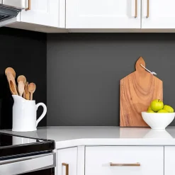 Tulup Panneau autocollant 100x50 cm Couleur gris 1 pcs- Panneau Mural Décoratif