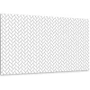 Tulup Panneau autocollant 100x50 cm Chodel blanc 1 pcs- Panneau Mural Décoratif