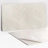 Tulup Panneau Mural Décoratif<Panneau autocollant 100x50 cm Parquet clair et délicat 1 pcs