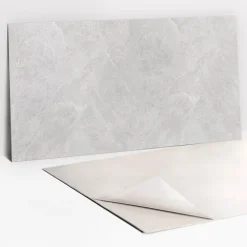 Tulup Panneau Mural Décoratif<Panneau autocollant 100x50 cm pierre de marbre 1 pcs