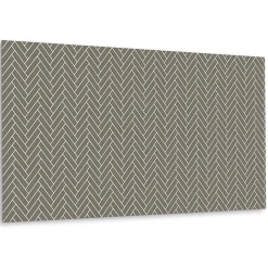 Tulup Panneau Mural Décoratif<Panneau autocollant 100x50 cm Chevrons 1 pcs