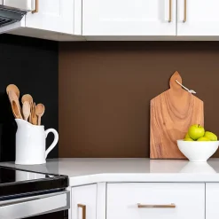Tulup Panneau Mural Décoratif<Panneau autocollant 100x50 cm Couleur marron 1 pcs