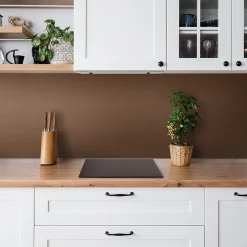 Tulup Panneau Mural Décoratif<Panneau autocollant 100x50 cm Couleur marron 1 pcs
