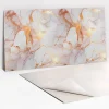 Tulup Panneau autocollant 100x50 cm marbre doré 1 pcs- Panneau Mural Décoratif