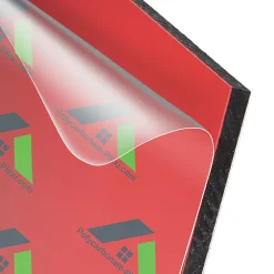 Polycarbonate-Plexi Panneau composite aluminium 3mm Rouge 3050x1500mm- Panneau Tasseau Bois