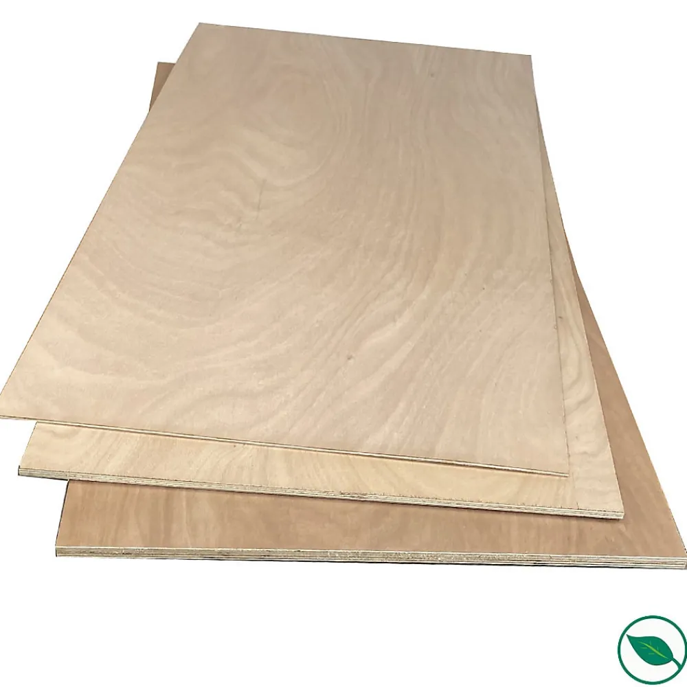 Forestea Panneau Bois, Osb, Mdf<Panneau contreplaqué okoumé twin 800 x 600 x 10 mm