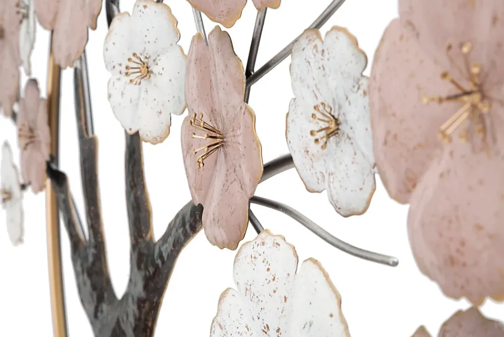 Mauro Ferretti Panneau décoratif 3D en métal multicolore cm 101x6x72- Panneau Tasseau Bois
