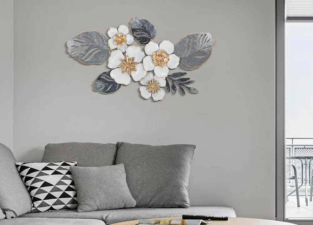 Mauro Ferretti Panneau Tasseau Bois<Panneau décoratif 3D en métal multicolore cm 66x5x39
