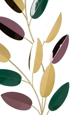 Mauro Ferretti Panneau Tasseau Bois<Panneau décoratif en feuilles 3D cm 31x1,9x61
