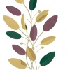 Mauro Ferretti Panneau décoratif en feuilles 3D cm 59x3,8x98,4- Panneau Tasseau Bois