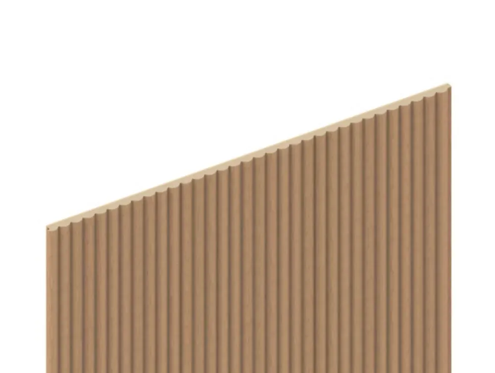 Foge Panneau Décoratif En Bois<Panneau décoratif fraisé Caiman effet chêne L.280x l.60cm Ep. 1,5cm