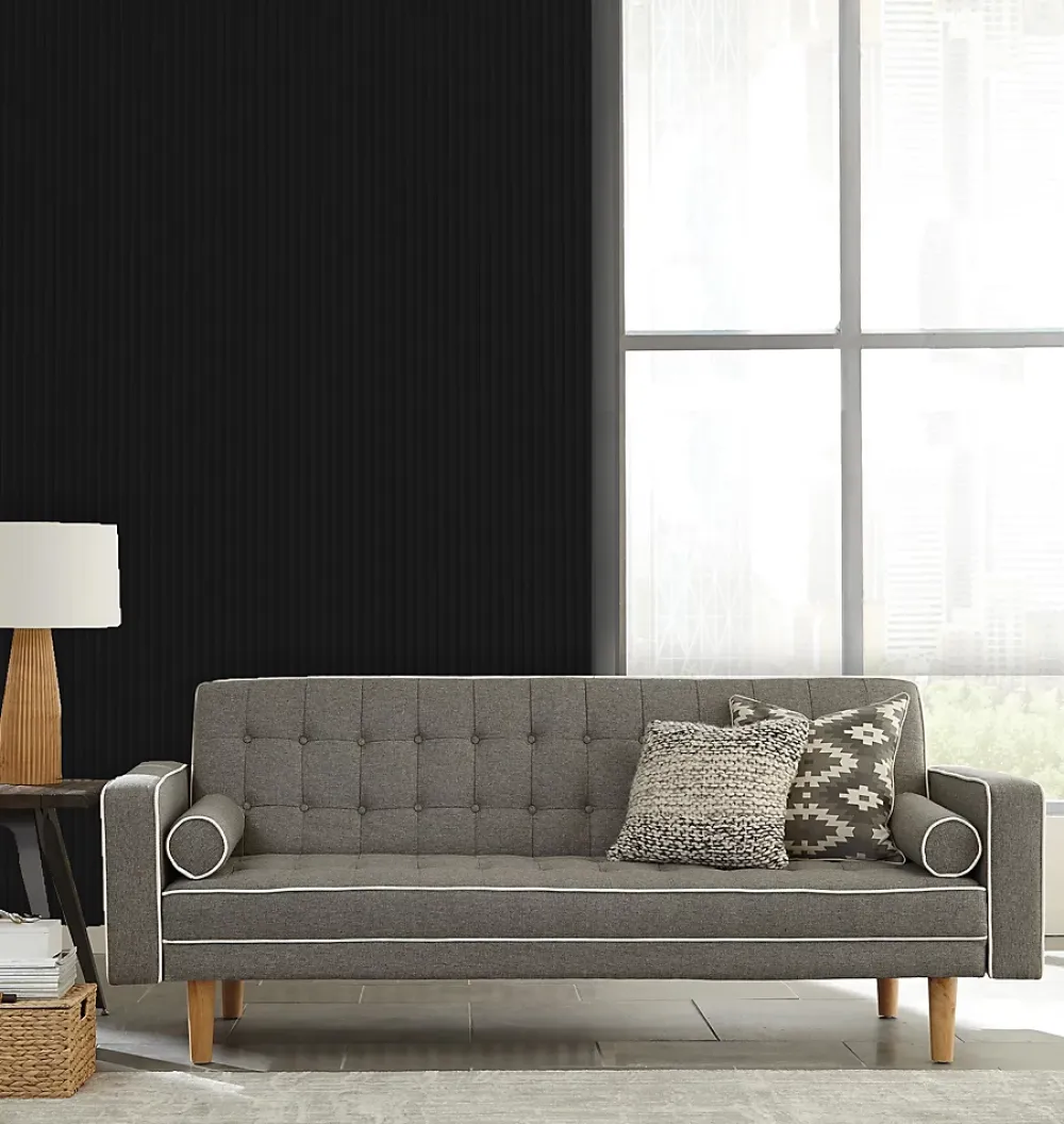 Foge Panneau Décoratif En Bois<Panneau décoratif fraisé Caiman noir L.280x l.60cm Ep. 1,5cm
