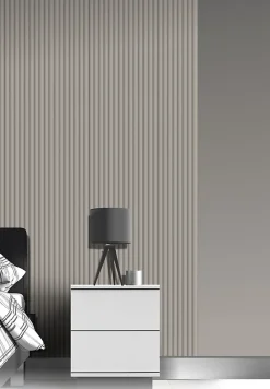 Foge Panneau Décoratif En Bois<Panneau décoratif fraisé Caiman beige L.280x l.60cm Ep. 1,5cm