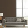 Foge Panneau décoratif fraisé Caiman effet noyer L.280x l.60cm Ep. 1,5cm- Panneau Décoratif En Bois