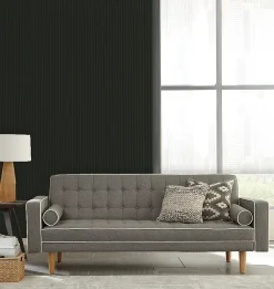 Foge Panneau Décoratif En Bois<Panneau décoratif fraisé Caiman vert foncé L.280x l.60cm Ep. 1,5cm