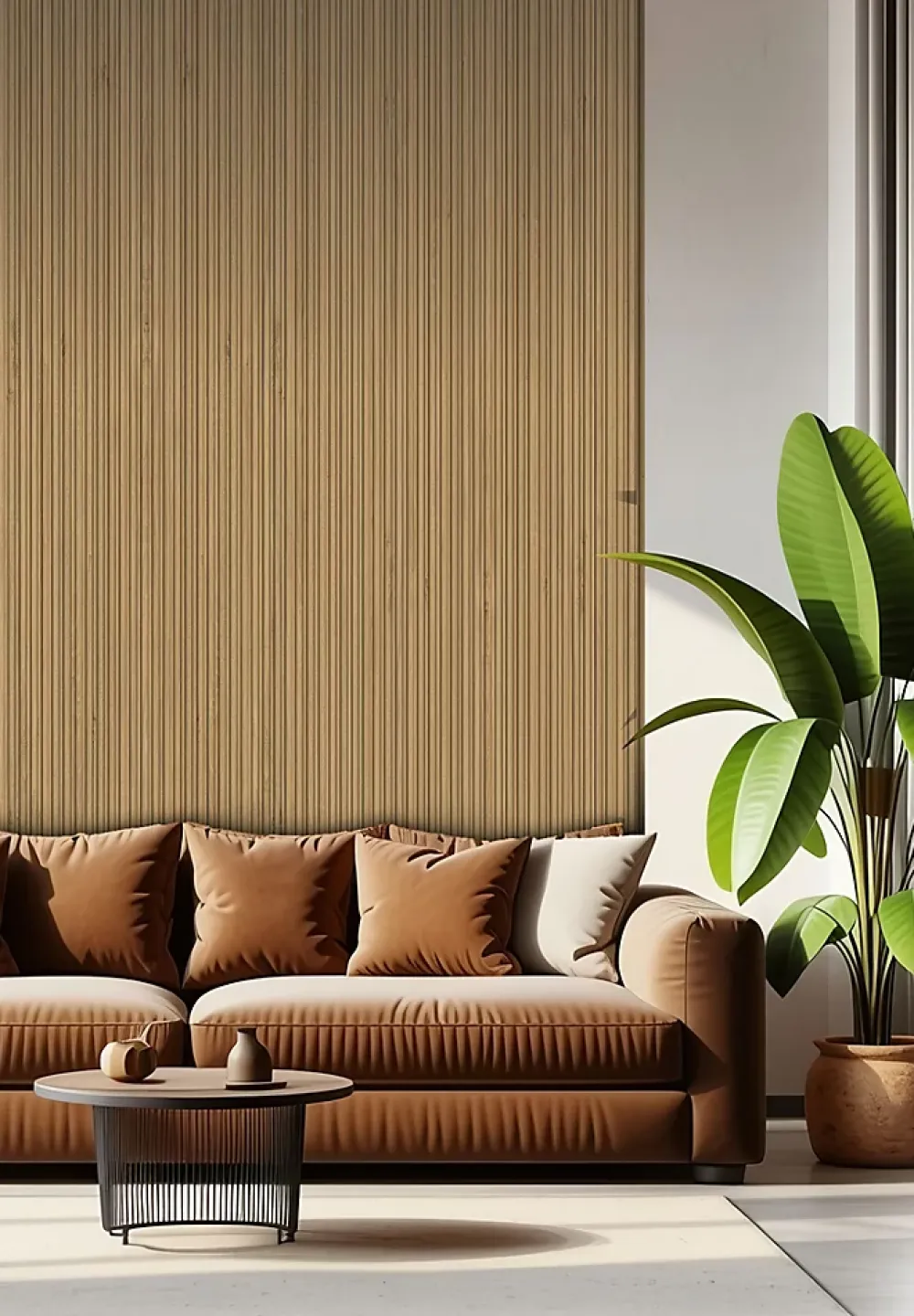 Foge Panneau Décoratif En Bois<Panneau décoratif fraisé Serval effet chêne L.280x l.60cm Ep. 1,5cm