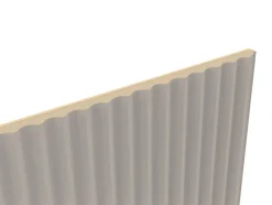 Foge Panneau décoratif fraisé Serval beige L.280x l.60cm Ep. 1,5cm- Panneau Décoratif En Bois